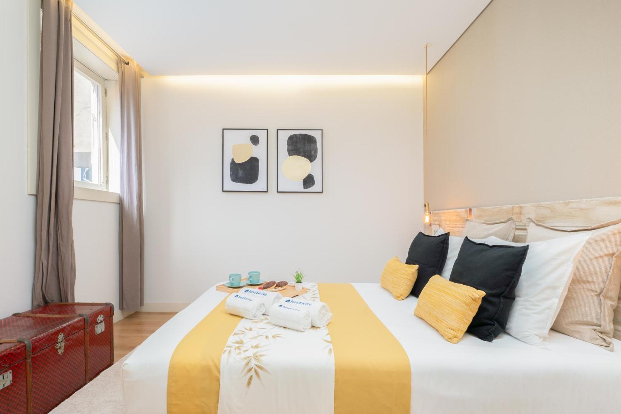 포르투 Host Wise - Colorful Bright Flat With Balcony 아파트 객실 사진